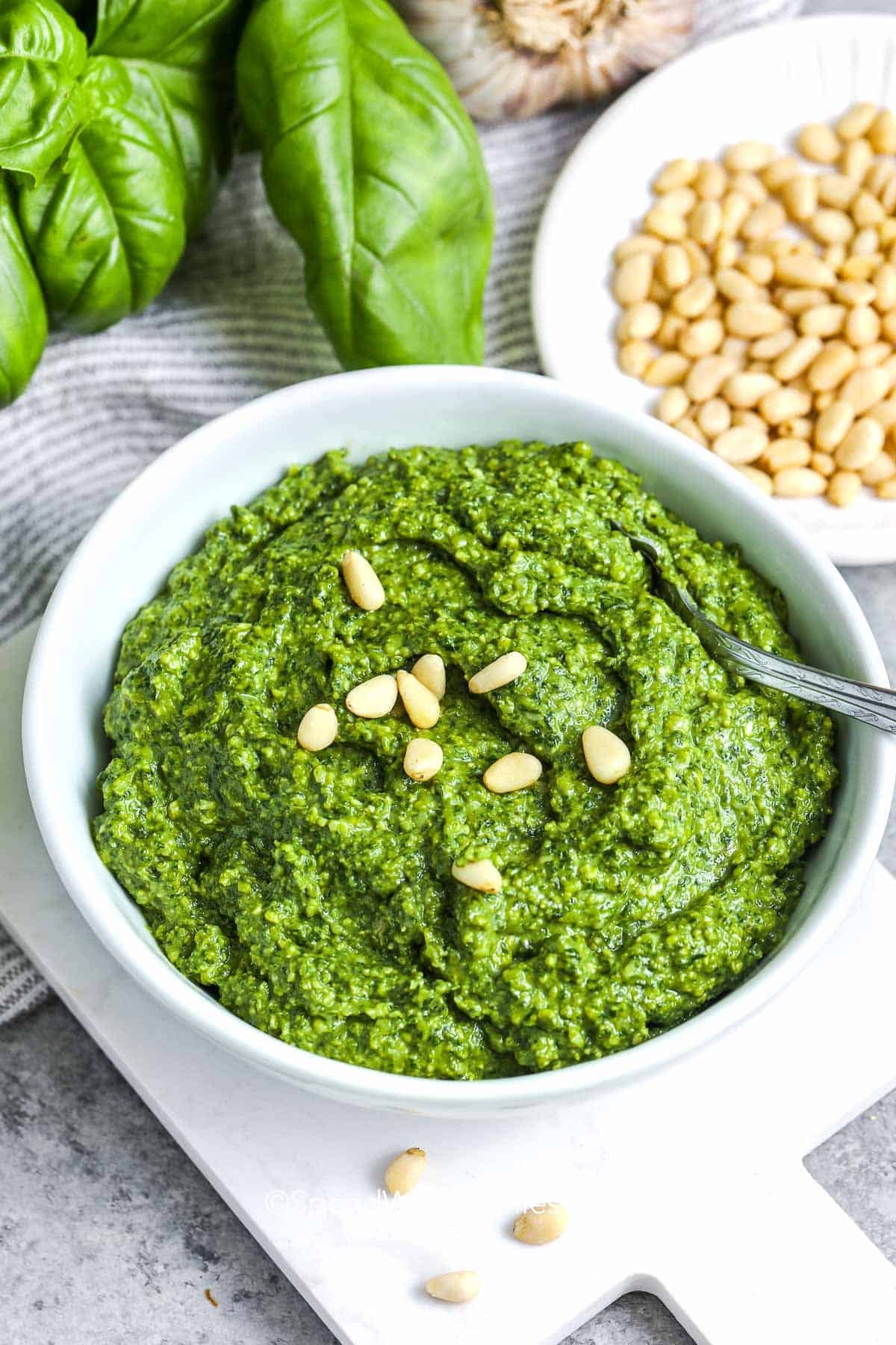 bowl of Pesto Recipe